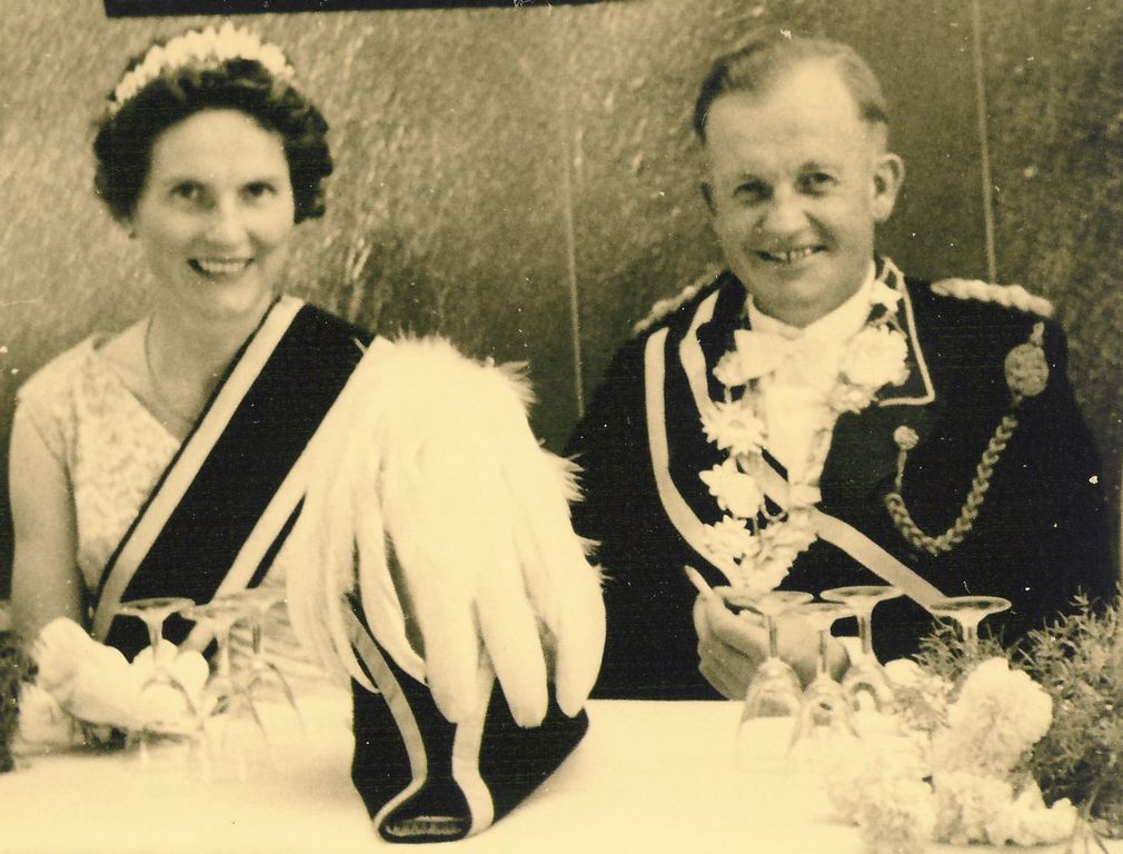 1957: Hermann Tigges und Luise Handschu